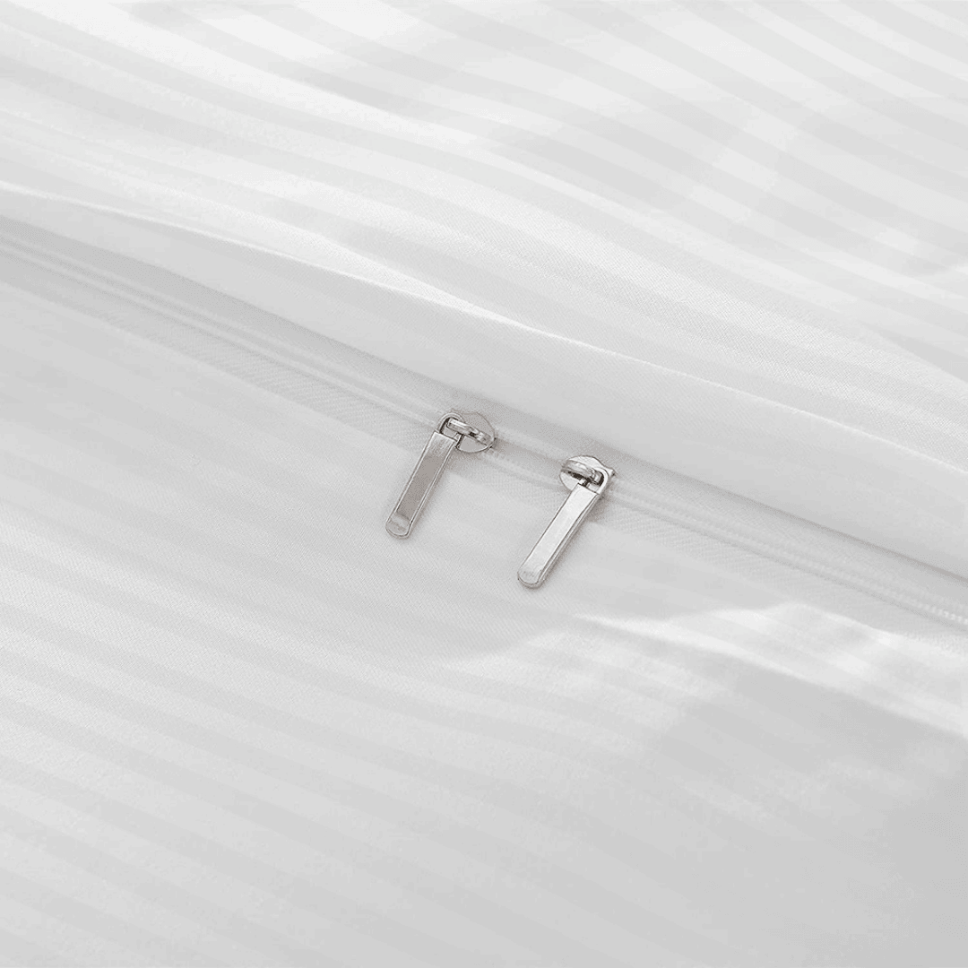 Duvet en algodón Sateen Stripe 300 Hilos