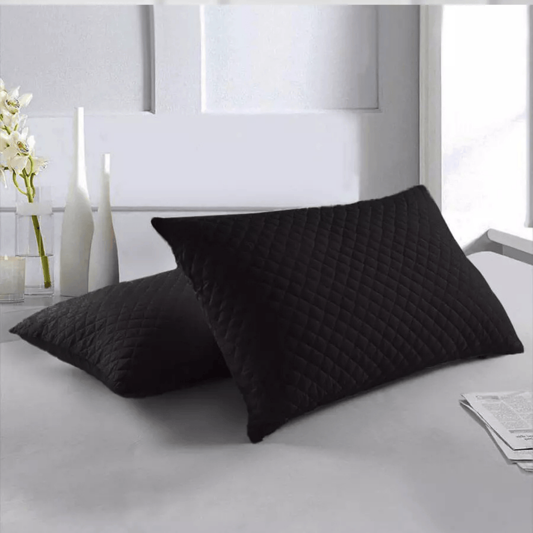 Set x2 Almohadas Siliconadas 45cmx65cm+Protector Almohada