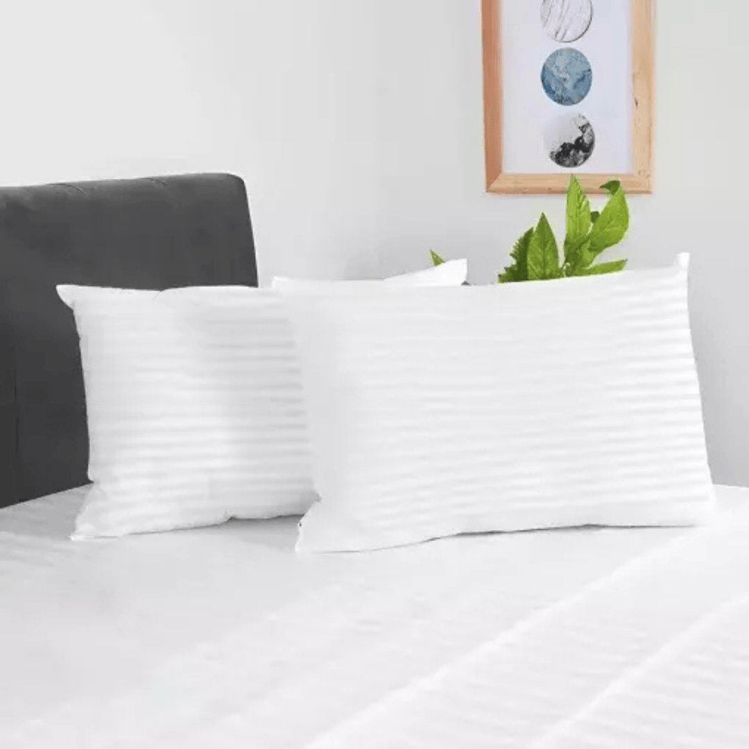 Set x2 Almohadas Siliconadas Algodón 300 Hilos 50 cm*70 cm