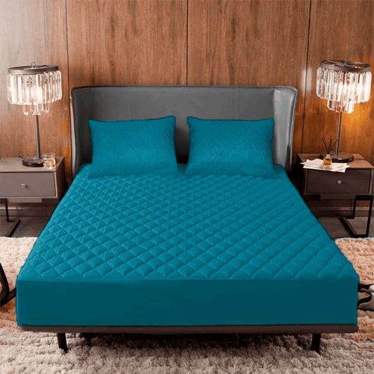 PROTECTOR DE COLCHÓN + OBSEQUIO FUNDAS (IMPERFECTOS)