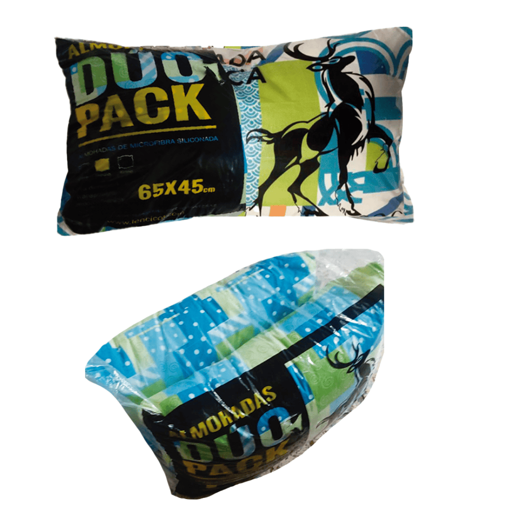 Almohada dúo pack estampada 45*65