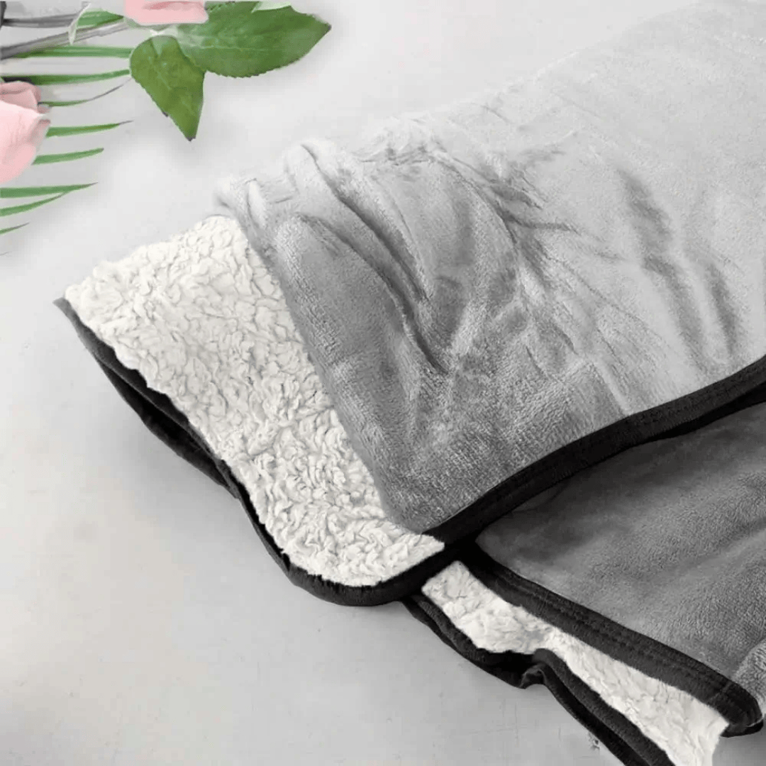 Cobija Térmica Gris 190cm*180cm