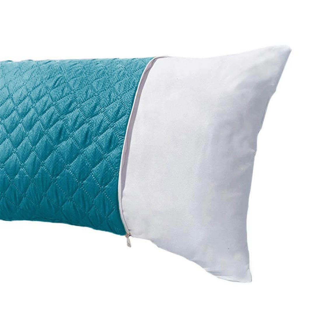 Set *2 Protectores de Almohadas Acolchados Turquesa 50 cm*70 cm