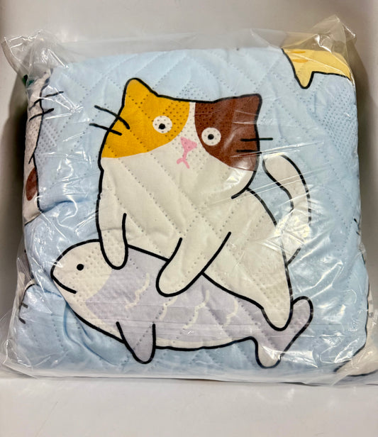 PROTECTOR DE COLCHÓN ESTAMPADO + OBSEQUIO FUNDAS