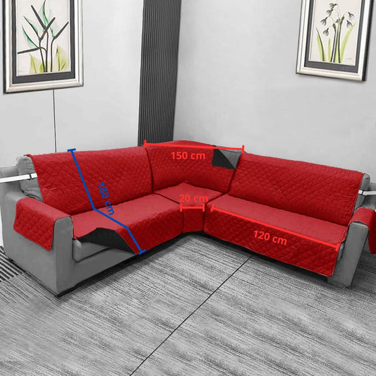 Protector de sofá en L