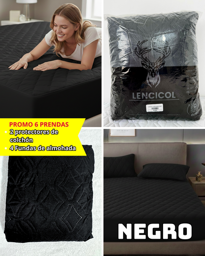 (6 X 1) PAGA 1 PROTECTOR DE COLCHON Y LLEVA 6 PRODUCTOS