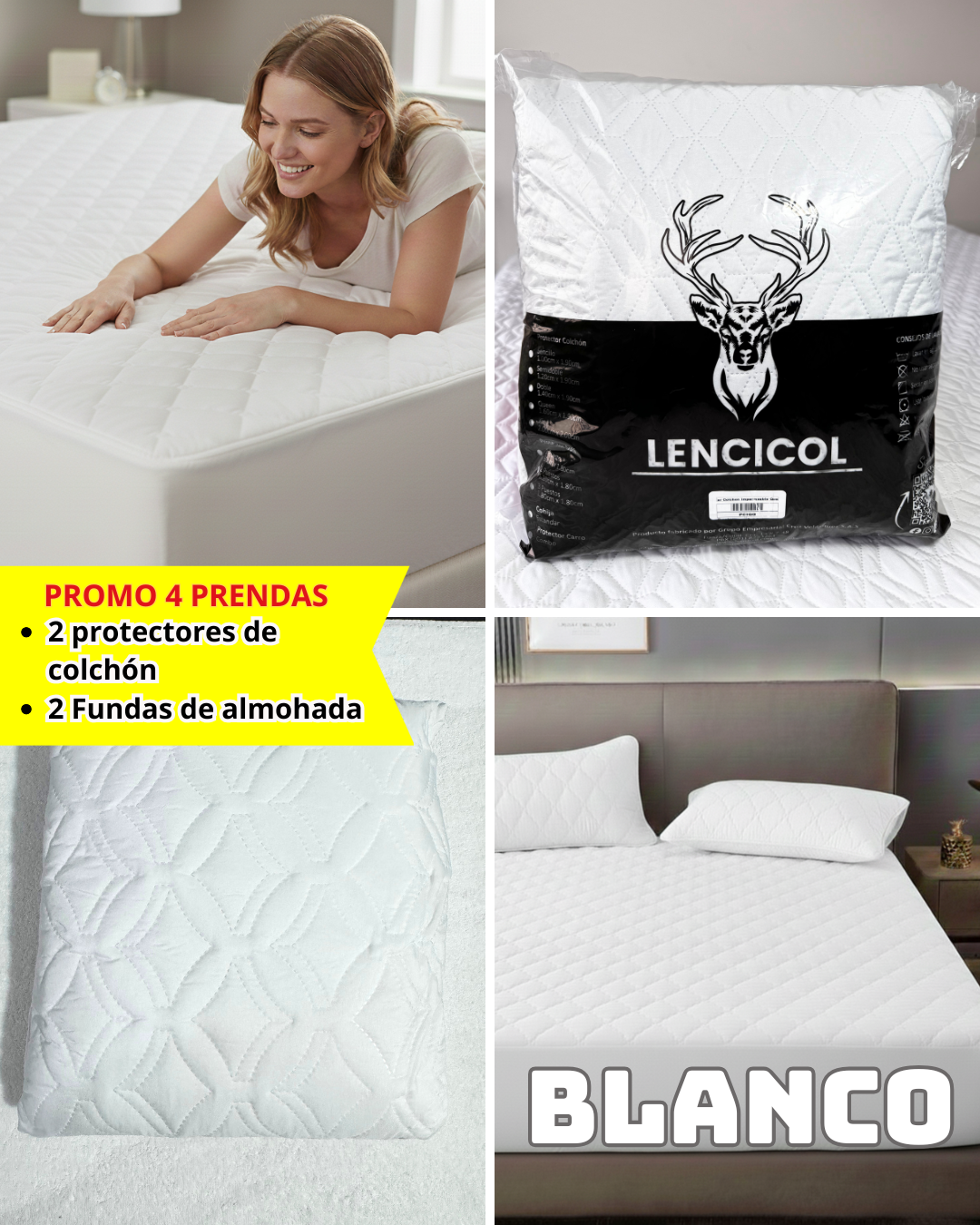 (6 X 1) PAGA 1 PROTECTOR DE COLCHON Y LLEVA 6 PRODUCTOS