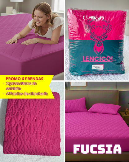 (6 X 1) PAGA 1 PROTECTOR DE COLCHON Y LLEVA 6 PRODUCTOS