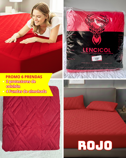 (6 X 1) PAGA 1 PROTECTOR DE COLCHON Y LLEVA 6 PRODUCTOS