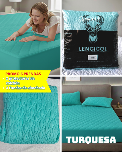(6 X 1) PAGA 1 PROTECTOR DE COLCHON Y LLEVA 6 PRODUCTOS