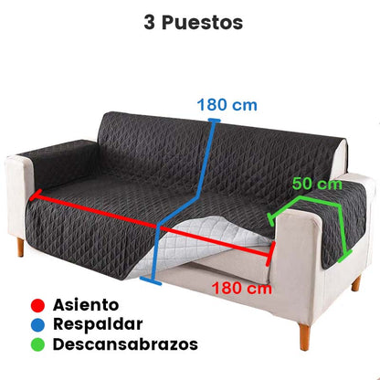 Protector de Sofá, 3 puestos, 180 cmt ancho*180 cmt alto