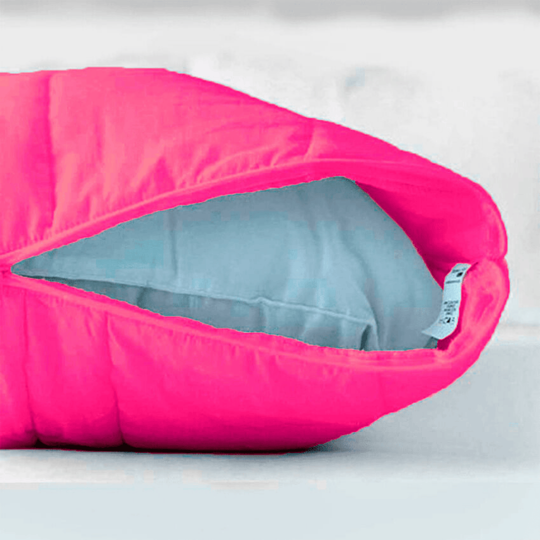 Set *2 Protectores de Almohadas Acolchados Fucsia 50 cm*70 cm