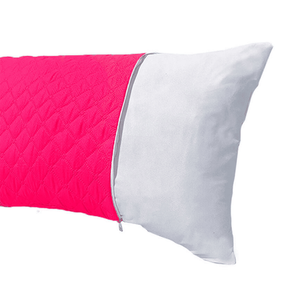Set *2 Protectores de Almohadas Acolchados Fucsia 50 cm*70 cm