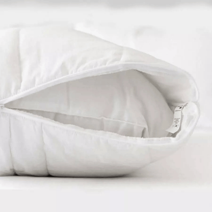 Set *2 Protectores de Almohadas Acolchada Blanco 50 cm*70 cm