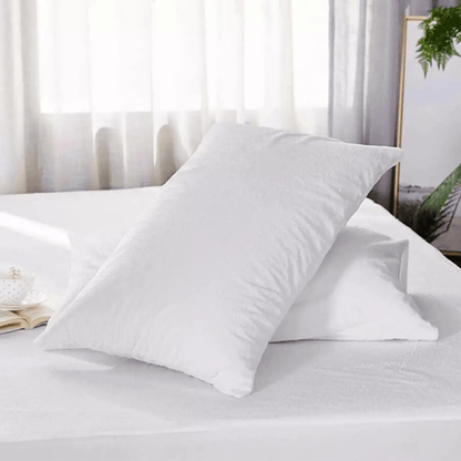 Set *2 Protectores de Almohadas Impermeable Terry