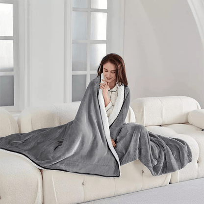 Cobija Térmica Gris 190cm*180cm