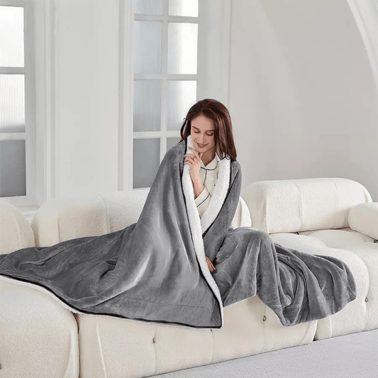 Cobija Térmica Gris 190cm*180cm