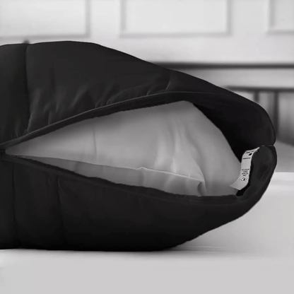 Set *2 Protectores de Almohadas Acolchada Negro 50 cm*70 cm