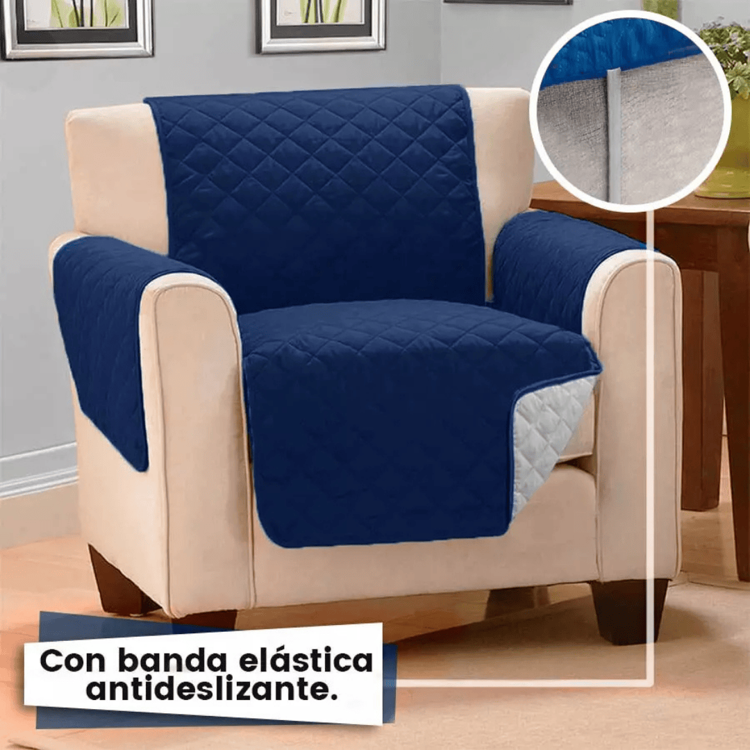 Protector Sofá Azul/Gris