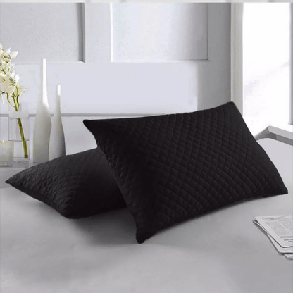 Set x2 Almohadas Siliconadas 50cm x 70cm+Protector Almohada