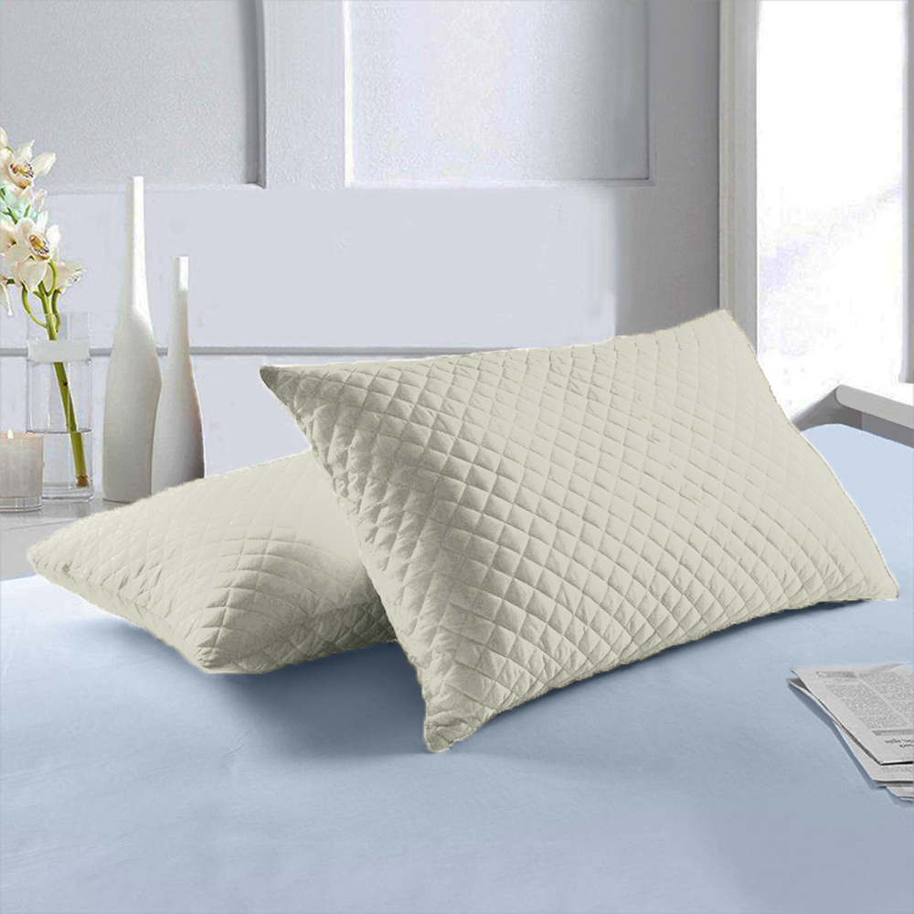 COMBO 4 Almohadas siliconadas + OBSEQUIO Protectores de almohada.